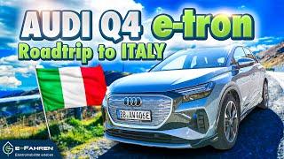Audi Q4 e-tron | Roadtrip to Italy | Routenplanung | Pässe | Laden unterwegs