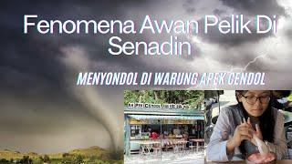 Fenomena Awan Pelik Di Senadin Dan Menyondol Di Apek Cendol