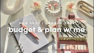 APRIL BUDGET AND PLAN WITH ME | No. 2 | Prepping for Launch Day | 2025