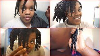 A Week in my Natural Hair Routine| Type 4a 4b 4c Natural Hair Routine Vlog | Failed Braidout