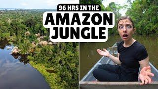 Surviving the AMAZON JUNGLE (Sani Lodge Full Experience)