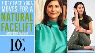 7 Key Face Yoga Moves For a Natural Facelift