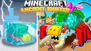 I Survived 100 Days as an ANCIENT SNIFFER in HARDCORE Minecraft!