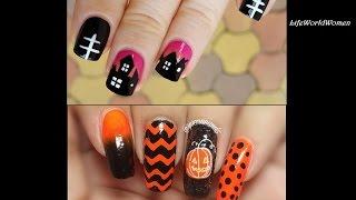 Ombre HALLOWEEN NAIL ART Design / LifeWorldWomen Collaboration With Yvonne Lopez