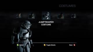 Star Wars: The Force Unleashed II all costumes