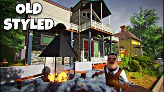 OLD MEMORIES But It's ALPHA 1 [FULL WALKTHROUGH] | Hello Neighbor Mods