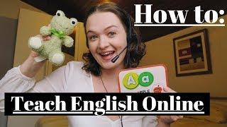 HOW TO BECOME AN ONLINE ENGLISH TEACHER