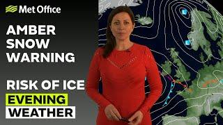 07/02/24 – Rain arriving south, cold in the north – Evening Weather Forecast UK – Met Office Weather