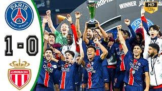 PSG vs Monaco 1-0 Highlights & All Goals 2025 | Final