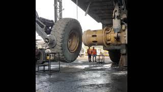 big tyre (240 ton caterpillar dumper)