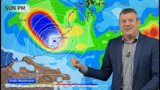 OZ: Widespread tropical rain/downpours, WA Cyclone Risk, update on dry southern states