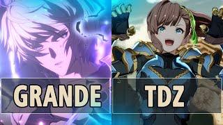 GBVSR:Grande (Lucilius) Vs Tdz (Beatrix)| High Level Gameplay.