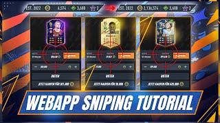 Wie geht WEBAPP Sniping? Fifa 23 Trading Tipps deutsch I TRADING GUIDE