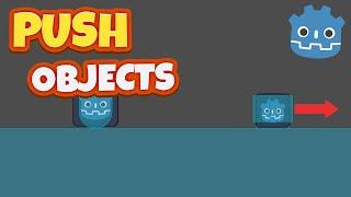 Godot 4.3 Push Objects Tutorial || Weekly Godot Challenge #19