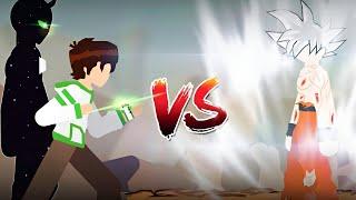 Ben 10 Vs Goku | Part 2 | Epic Battle | SK Animations