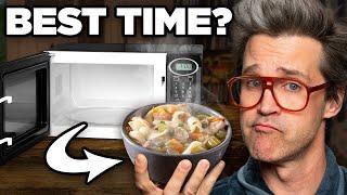 What's The PERFECT Microwave Time For This Food?