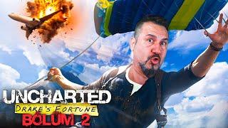 HANIMIM UÇAKTAN ATLADI! SULLY ÖLDÜ MÜ?  | Uncharted: The Nathan Drake Collection BÖLÜM 2