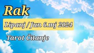 RAK - Tarot čitanje za LIPANJ / JUN mjesec. (06. mj) 2024 