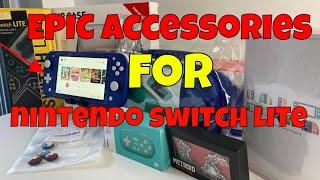 Must Have Accessories for the Nintendo Switch Lite in 2024 protective cases, thumb grips & much more