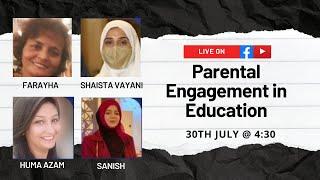 PARENTAL ENGAGEMENT IN EDUCATION