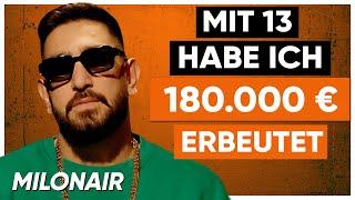 MILONAIR exklusiv über Haftbefehl als Lebensretter, 180K Einbruch, Knast, MACHA, Hamburg | Interview