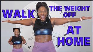 GET RID OF YOUR FUPA| INDOOR WALKING FAT BURNING WORKOUT| STANDING ABS| AT HOME WORKOUT!