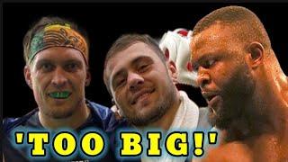  OH OHHH OLEKSANDR USYK'S EX SPARRING PARTNER 'MARTIN BAKOLE IS TOO BIG FOR OLEKSANDR USYK.' 