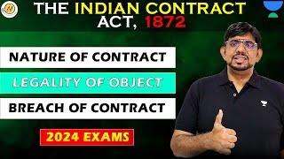 The Indian Contract Act, 1872 (Lec-1) I CS Amit Vohra #companysecretary #csamitvohralawclasses