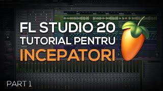 CUM SA FACI PRIMUL TAU BEAT | Trap/Rap Beat Tutorial FL STUDIO 20 pentru incepatori [Part 1]