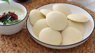 Instant idli recipe | Rava idli with coconut chutney