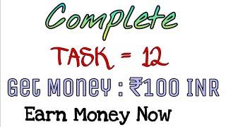 Complete tasks and earn money from App