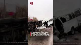 Смертельное ДТП: 6 человек погибли! | Что известно о пострадавшей белоруске в России? #shorts
