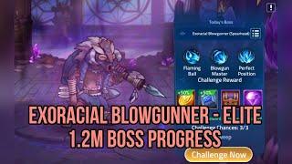 Mobile Legends Adventure - Guild Boss Rush [Friday] Exoracial Blowgunner (Elite) 1.2M Boss Progress