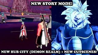 NEW XV3 STORY MODE DLC + NEW HUB CITY! RESURRECT DEMON REALM! Buuzer Is a Demon! DB Xenoverse 2 Mods