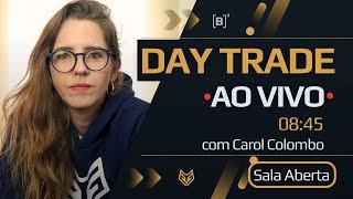 DAY TRADE - Sala ao Vivo - Mini Índice (WINQ24) / Mini Dólar (WDOQ24) - 18/07/24