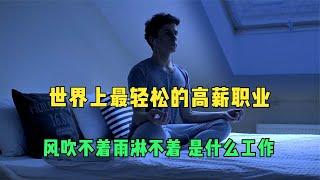 世界上最轻松的高薪职业，风吹不着雨淋不着，是什么工作？