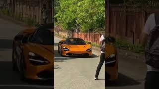 Emergency Brake by McLaren 720s in INDIA #mclarenindia