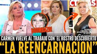 ¡URGENTE! CARMEN BORREGO MUESTRA SU NUEVO ROSTRO: “LA REENCARNACIÓN”