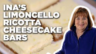 How to: Ina’s Limoncello Ricotta Cheesecake Bars | Barefoot Contessa: Cook Like a Pro | Food Network