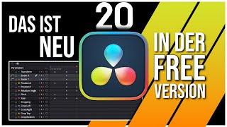 DaVinci Resolve 20 ist (schon) Da! | Das ist NEU in der kostenlosen Version