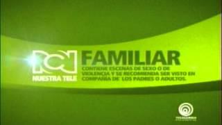 Advertencia de contenidos - RCN Nuestra Tele Internacional (TV Colombia) - 2013