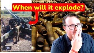 When will this Russian Howitzer explode? (2A65 Msta-B Barrel life estimation from shell casings)