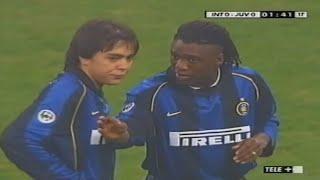 Once in Italy 2 !!! The Day When 2 Powerful Goals by Seedorf Saved Inter ( Juventus vs Inter 2001)