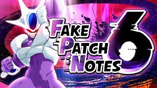 DBFZ: FAKE PATCH NOTES 6