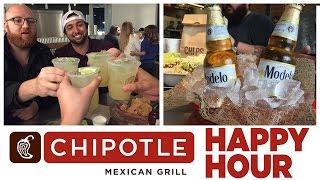 Chipotle Happy Hour?!?! | Foodbeast Adventures