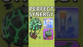 LAVALOON PUPPET + ICE BLOCK is STRONG COMBO #clashofclans #heroequipment