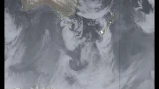 ANTARCTIC STORM, 13 July 2016 passes over Tasmania