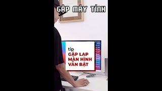 Cách gập laptop mà màn hình vẫn bật | Anh chồng công nghệ #Shorts