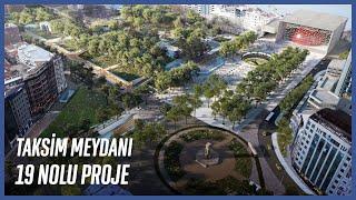 Taksim Meydanı Tasarım Yarışması 19 Nolu Proje