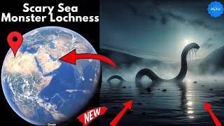 I Found Scary Sea Monster Lochness ! on Google Maps and Google Earth #mystisk #googleearth